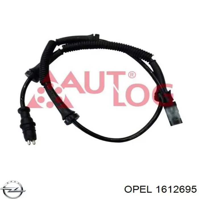 1612695 Opel sensor abs delantero