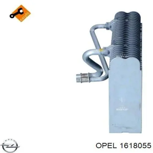 1618055 Opel evaporador, aire acondicionado