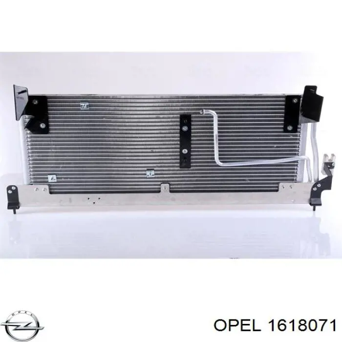 1618071 Opel condensador aire acondicionado