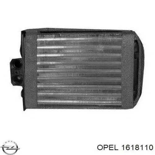 1618110 Opel radiador calefacción