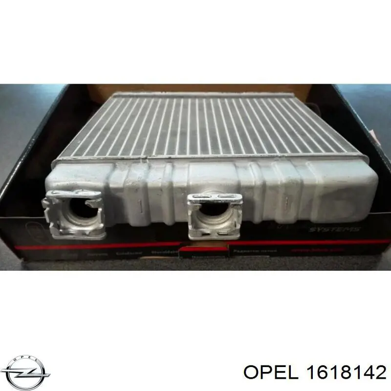 Radiador calefacción 1618142 Opel