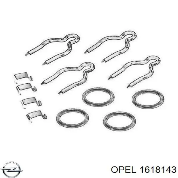 Comprar 1618143 Opel Anillo de sellado del tubo del radiador de la calefacción