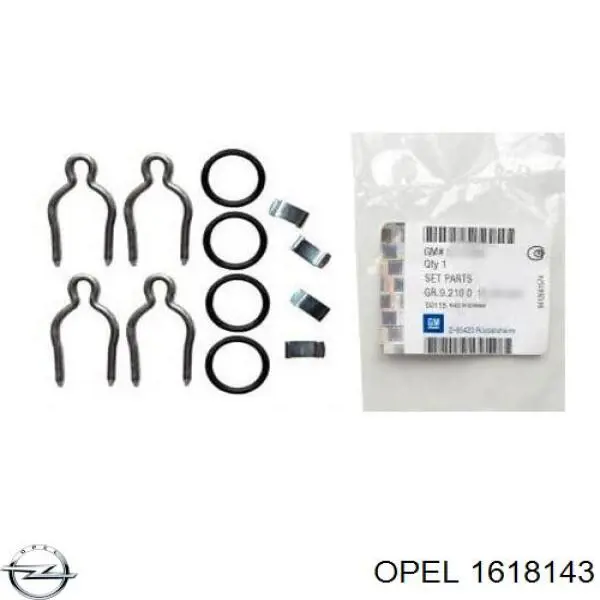 Comprar 1618143 Opel Anillo de sellado del tubo del radiador de la calefacción