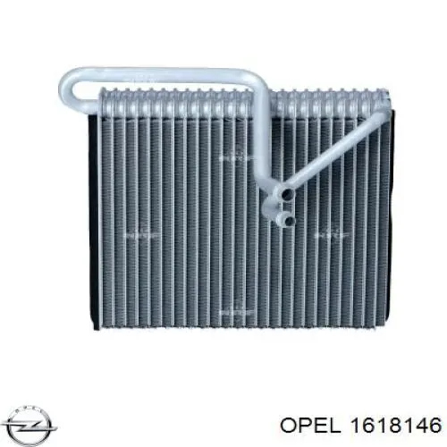1618146 Opel evaporador, aire acondicionado