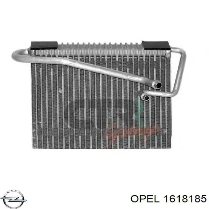 1618185 Opel evaporador, aire acondicionado