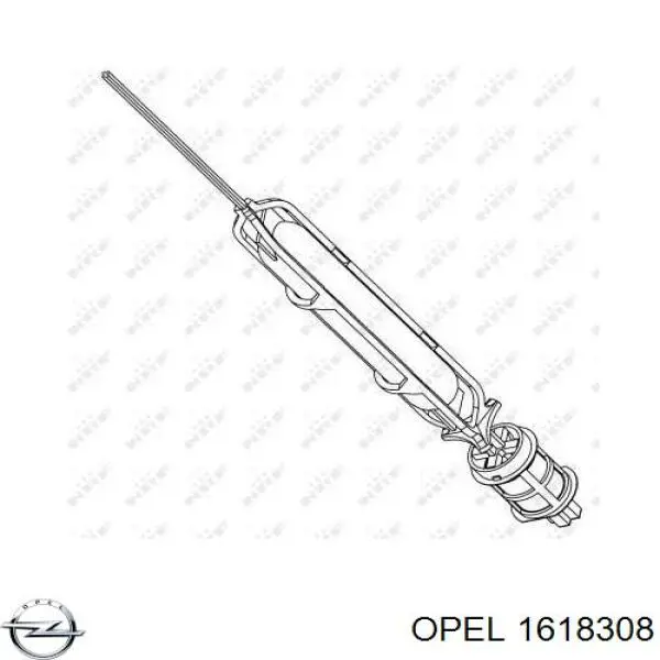 1618308 Opel Filtro deshidratante aire acondicionado