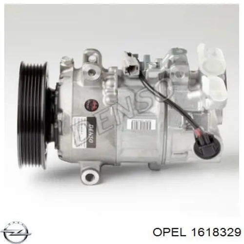 Comprar 1618329 Opel Acoplamiento magnético, compresor del aire acondicionado 