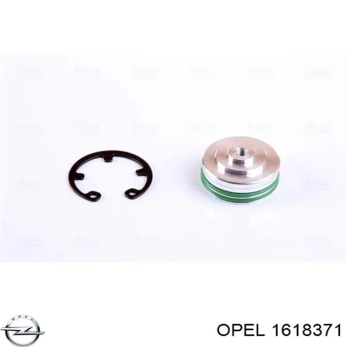 1618371 Opel receptor-secador del aire acondicionado
