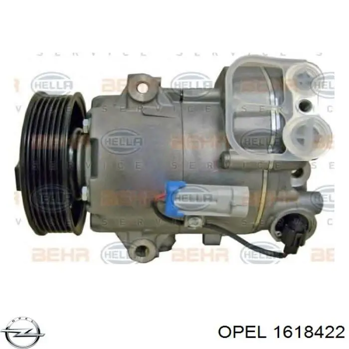 1618422 Opel compresor de aire acondicionado