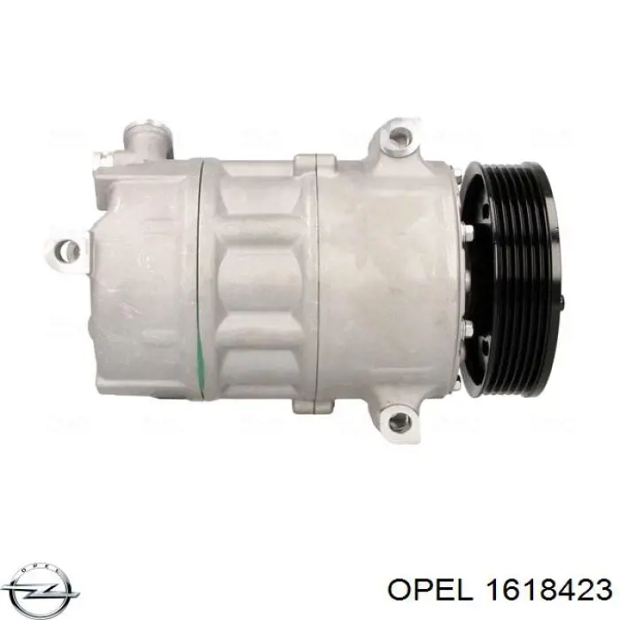 1618423 Opel compresor de aire acondicionado