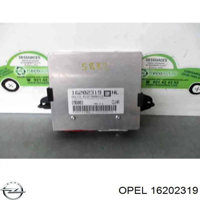 Unidad de control del motor  Opel 16202319 precio, desde 68,24 EUR