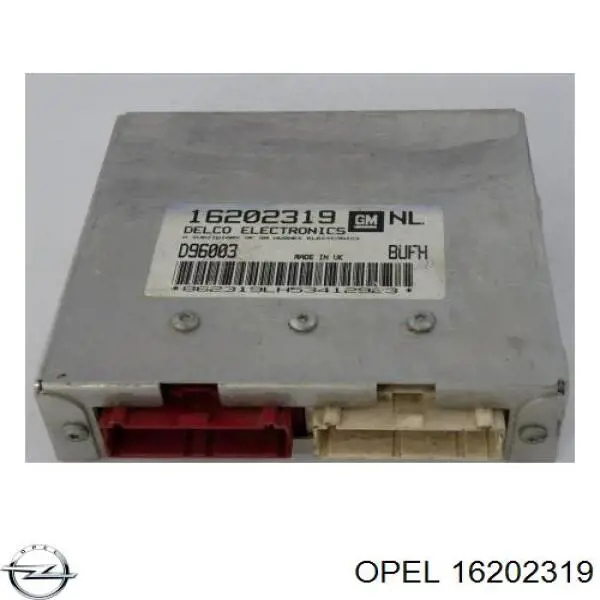 16202319 Opel módulo de control del motor (ecu)