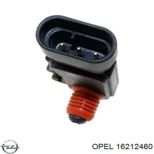 16212460 Opel sensor de presion del colector de admision