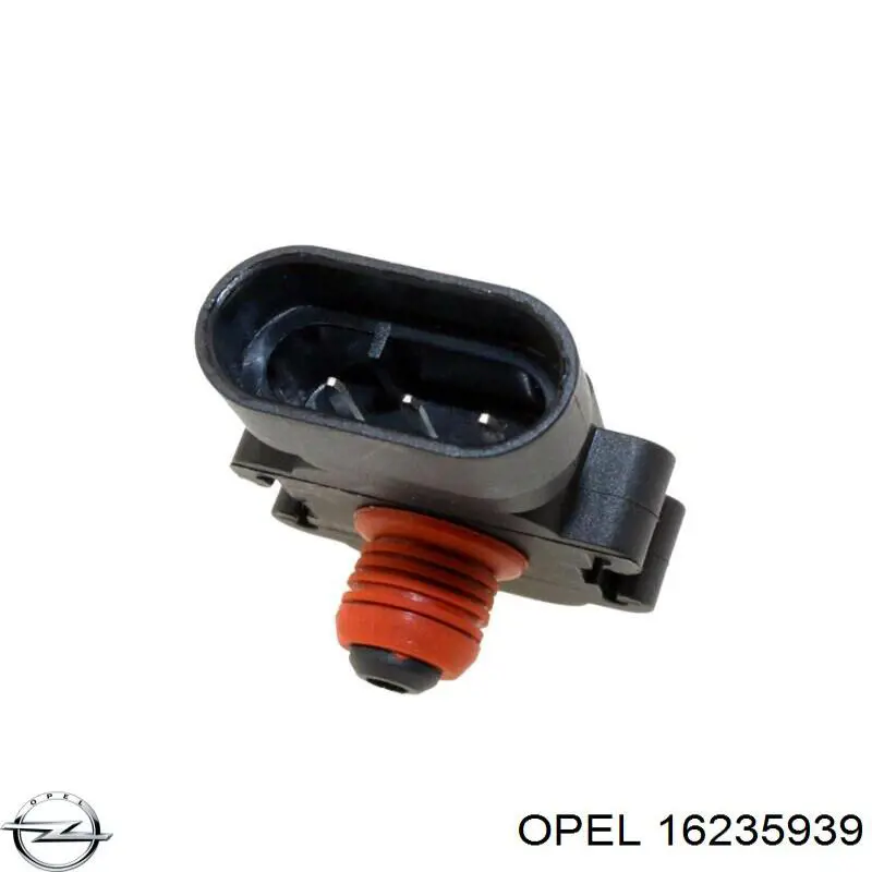 16235939 Opel sensor de presion del colector de admision