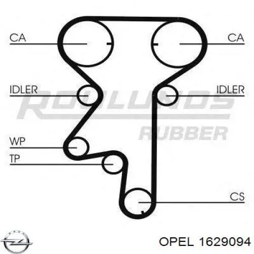 1629094 Opel Kit correa de distribución
