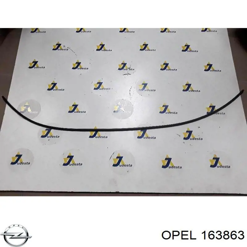 Moldura de parabrisas inferior para Opel Zafira (F75)