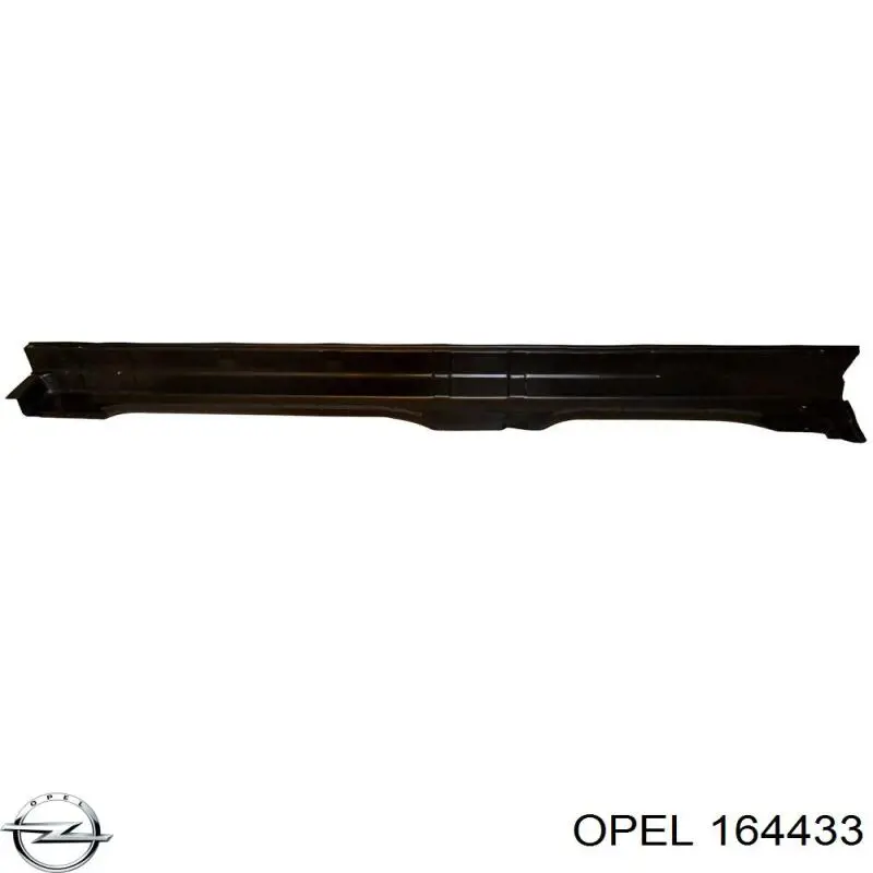 Listón de acceso exterior izquierdo para Opel Astra (F48, F08)