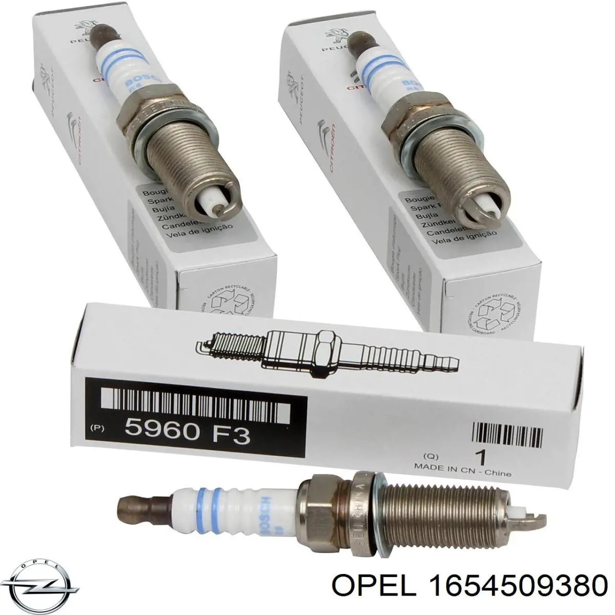 Bujías Opel 1654509380 precio, desde 13,81 EUR