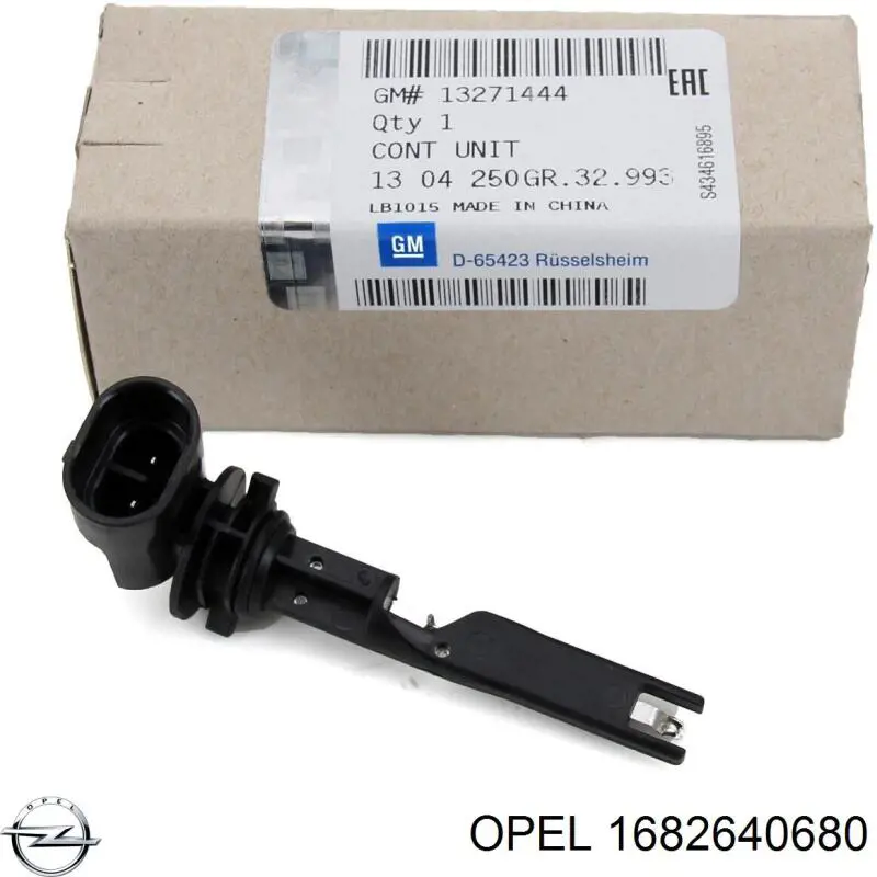 Sensor de nivel de refrigerante del depósito Opel 1682640680