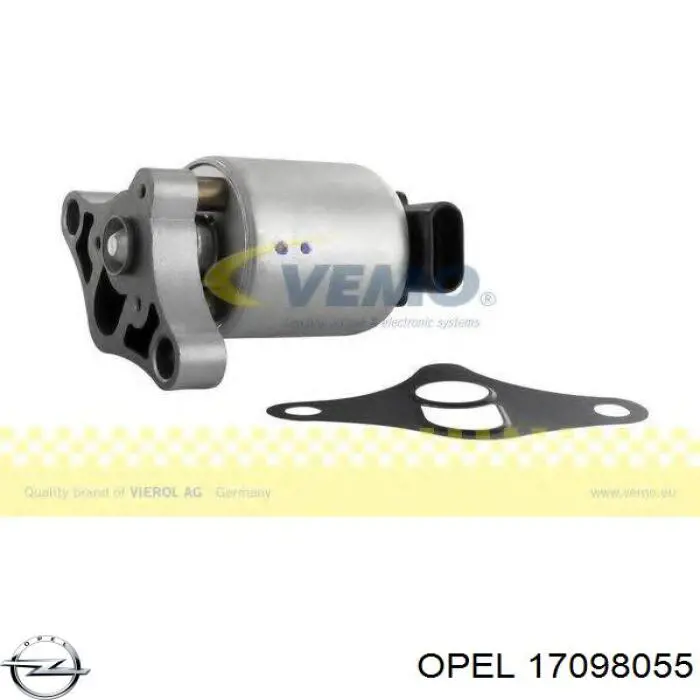 Comprar 17098055 Opel Válvula EGR