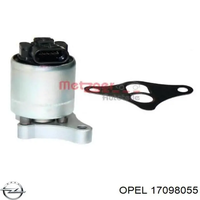 17098055 Opel Válvula EGR