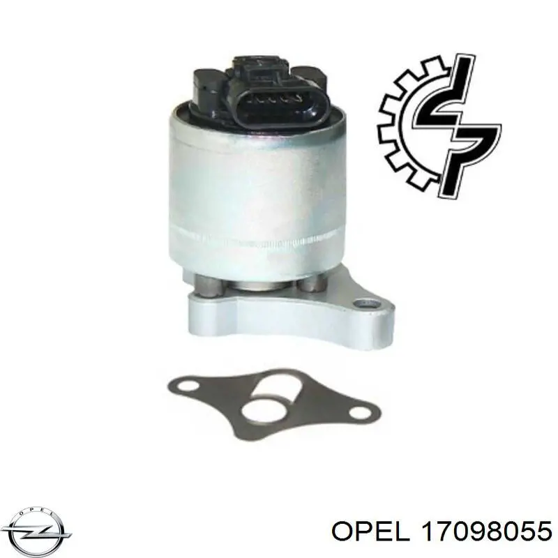 Válvula de regulación de gases Opel 17098055 precio, desde 46,46 EUR