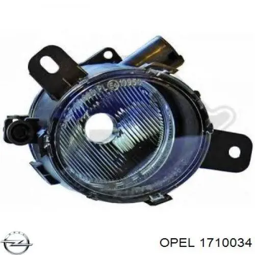 Comprar 1710034 Opel Luz antiniebla trasera izquierda