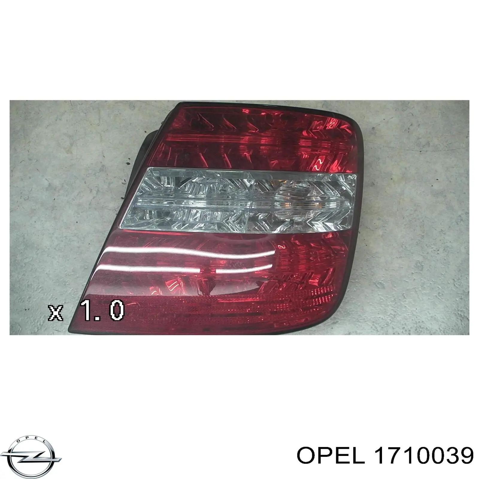 Luz antiniebla izquierda para Opel Corsa (F08, F68)