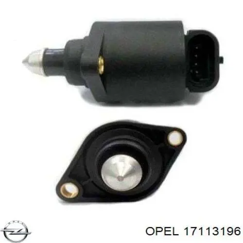 17113196 Opel válvula de mando de ralentí