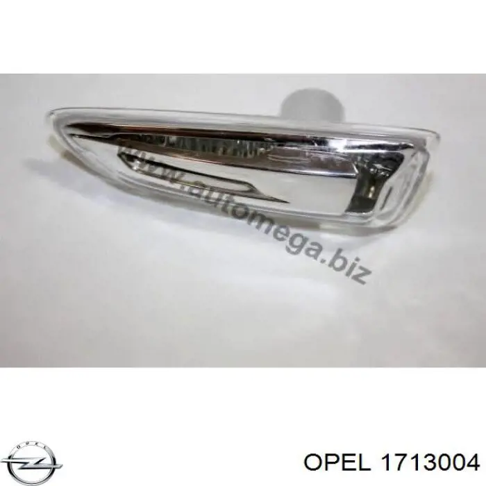 1713004 Opel luz intermitente guardabarros derecho