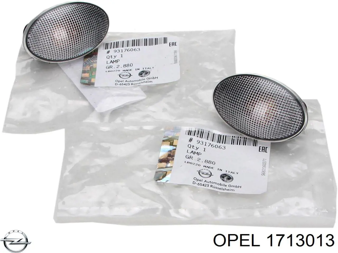 Luz intermitente Opel 1713013 precio, desde 5,43 EUR