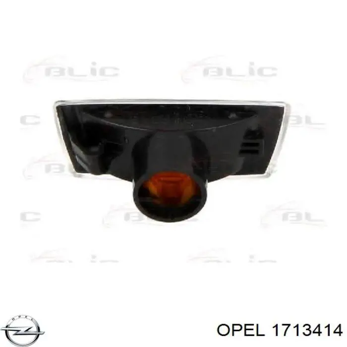 1713414 Opel luz intermitente guardabarros derecho