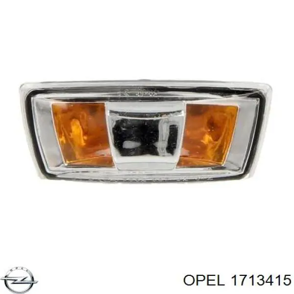 1713415 Opel luz intermitente guardabarros izquierdo