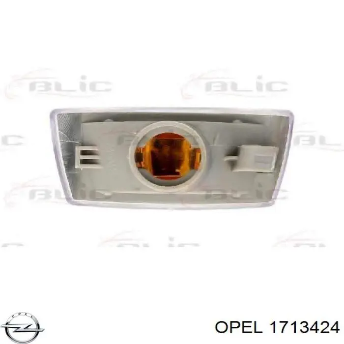 Luz intermitente de guardabarros derecho 1713424 Opel