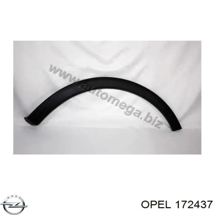 172437 Opel ensanchamiento, guardabarros delantero derecho