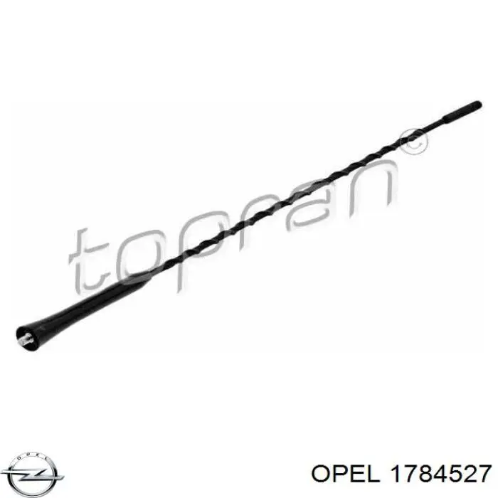 1784527 Opel barra de antena