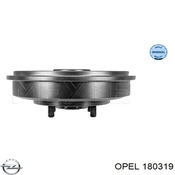 180319 Opel soporte de radiador superior (panel de montaje para foco)