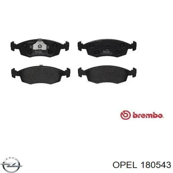 180543 Opel soporte de radiador completo