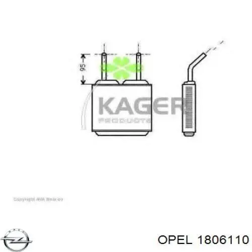 Precio del repuesto Calefactor Kadett  familiar