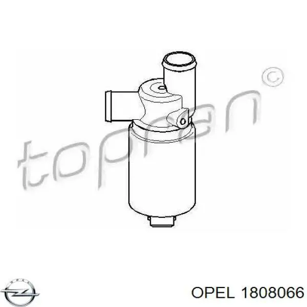 1808066 Opel motor eléctrico, ventilador habitáculo