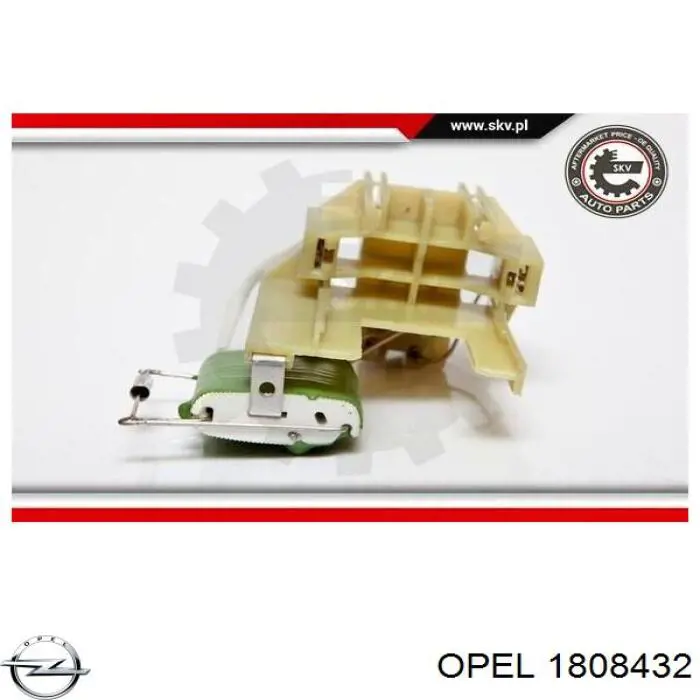 Comprar 1808432 General Motors Resistencia de calefacción