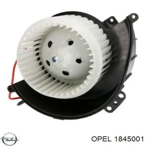 1845001 Opel motor eléctrico, ventilador habitáculo