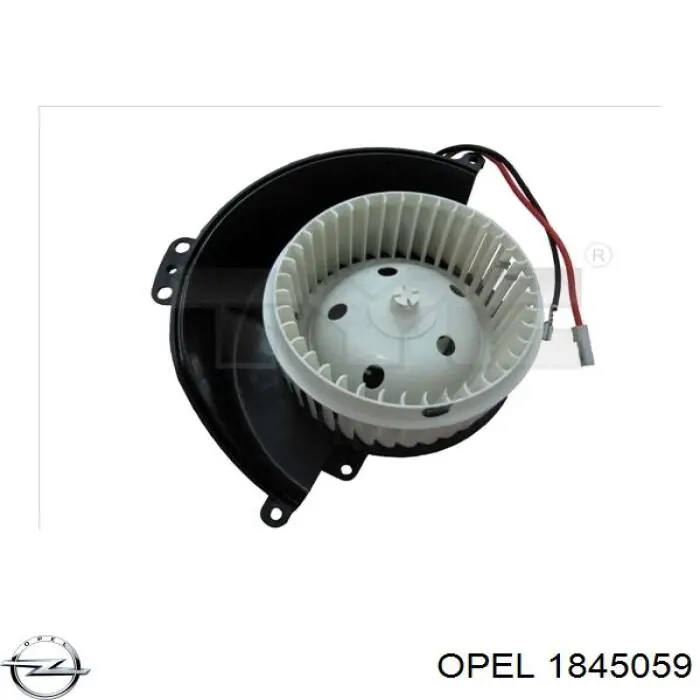 Comprar 1845059 Opel Motor de calefacción