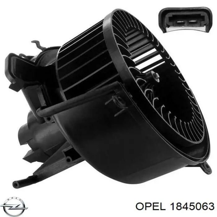 1845063 Opel motor eléctrico, ventilador habitáculo