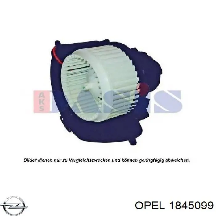 Comprar 1845099 Opel Motor de calefacción