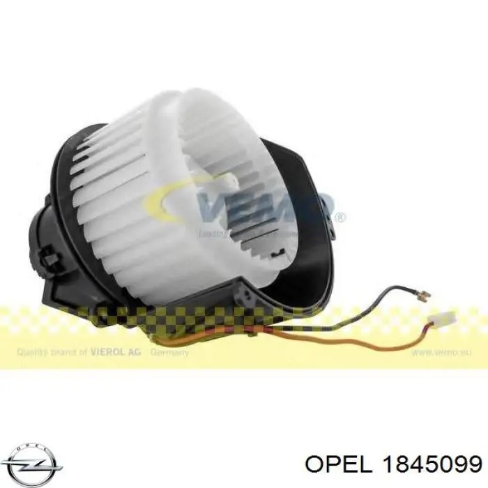 1845099 Opel ventilador habitáculo