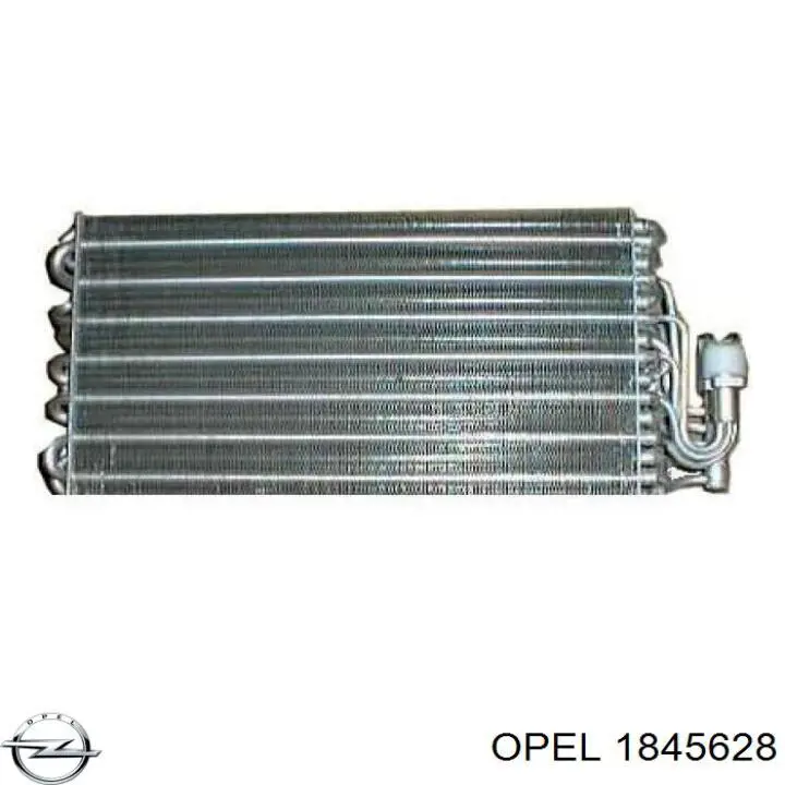 1845628 Opel evaporador, aire acondicionado