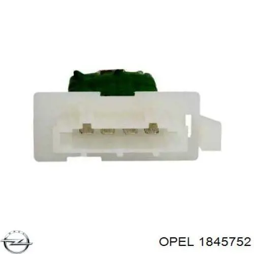 1845752 Opel resistencia de calefacción