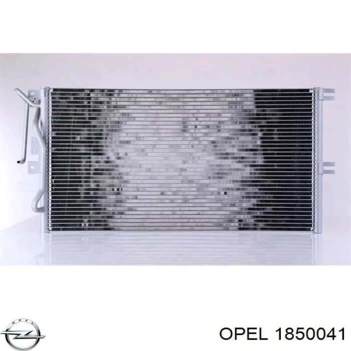 1850041 Opel condensador aire acondicionado