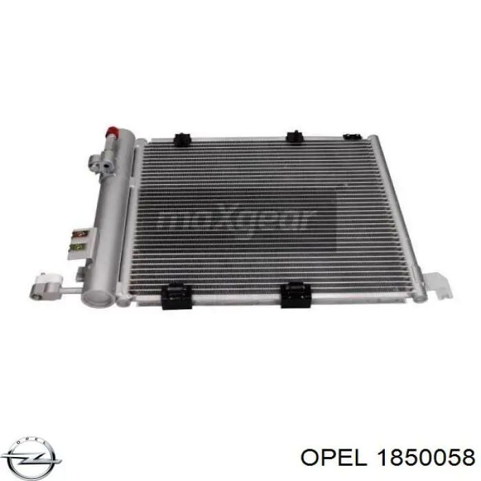 1850058 Opel condensador aire acondicionado